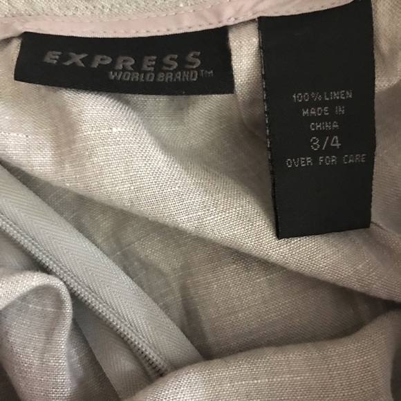 100% Linen Skirt / Express - Picture 12 of 14